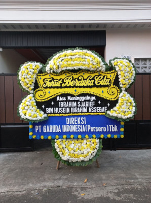 Papan Bunga Duka di Maima